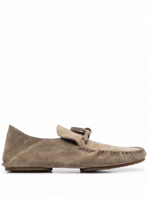 Ruskind loafers Officine Creative grønn