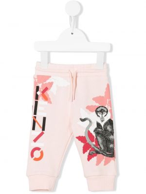 Nadrág Kenzo Kids - Rózsaszín