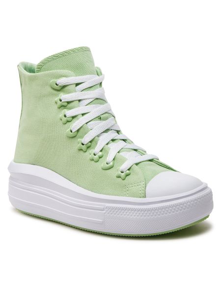 Sneakers με πλατφόρμα με μοτίβο αστέρια Converse Chuck Taylor All Star