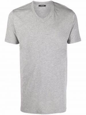 Βαμβακερή μπλούζα με λαιμόκοψη v Tom Ford