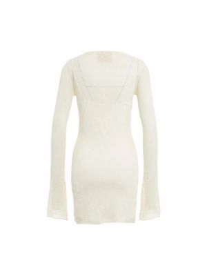 Mini vestido con estampado Aniye By blanco