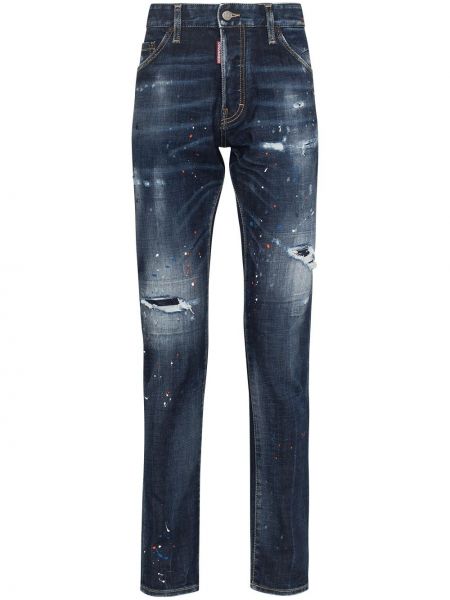 Skinny jeans Dsquared2 blå