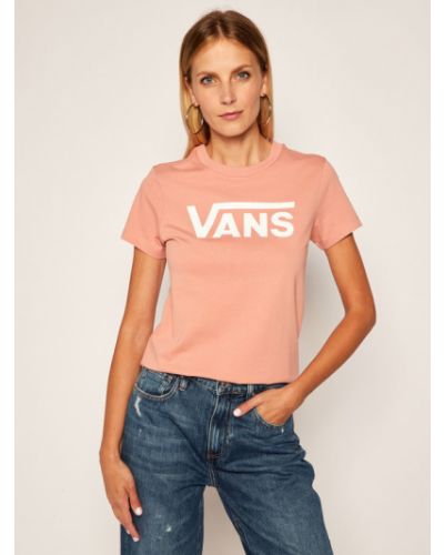 Koszulka Vans różowa