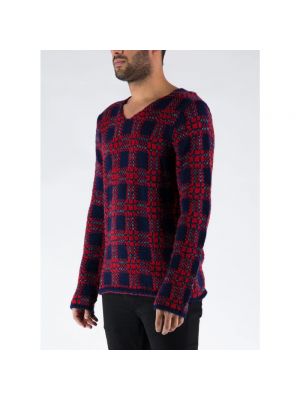 Sweter Comme Des Garcons czerwony