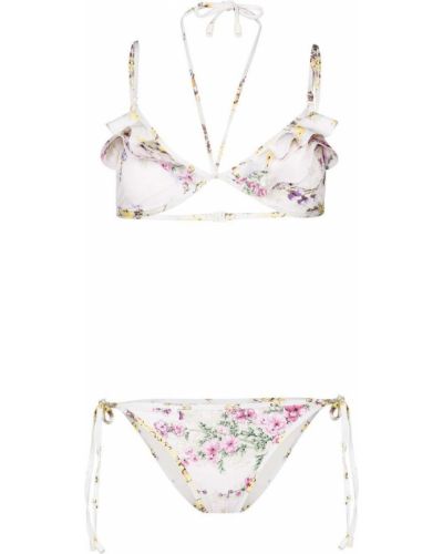 Krås blommig bikini Zimmermann