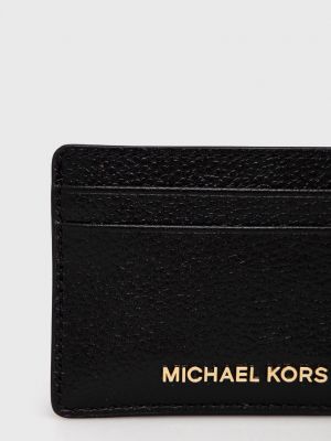 Portfel skórzany Michael Michael Kors czarny