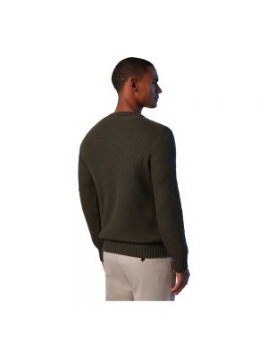Jersey de lana de algodón de tela jersey North Sails verde