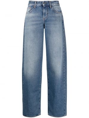 Straight jeans aus baumwoll Off-white