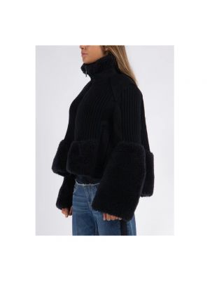 Sweter Sacai czarny