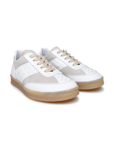 Sneakersy z dziurami Mm6 Maison Margiela białe