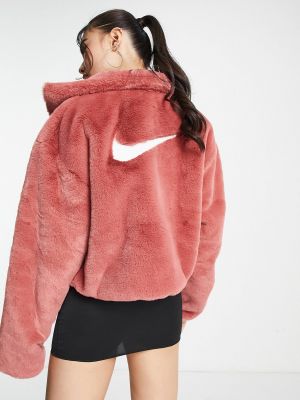 Флисовая куртка Nike красная