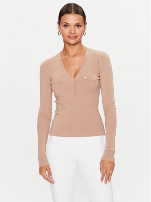 Pull avec manches longues Guess beige