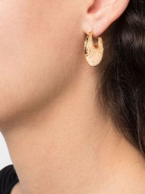 Boucles d'oreilles à boucle Leda Madera doré