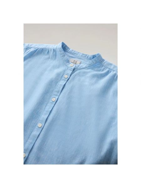 Camisa Woolrich azul