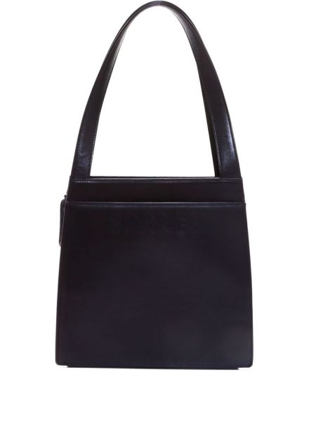 Δερμάτινη τσάντα ώμου Chanel Pre-owned μαύρο
