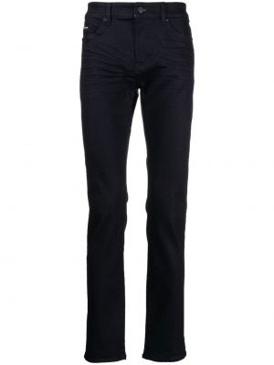 Slim fit skinny fit-jeans Boss blå