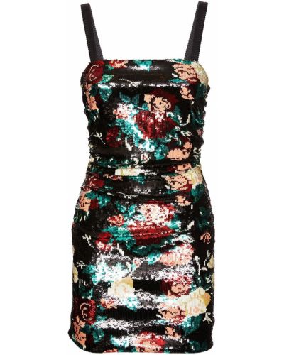 Drapované mini šaty Dolce & Gabbana