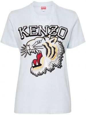 Тениска с тигров принт Kenzo