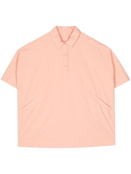Oversized βαμβακερό πουκάμισο Casey Casey πορτοκαλί