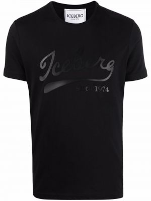 T-shirt Iceberg svart