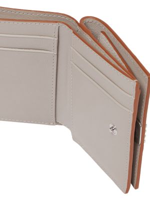 Kožená peněženka Loewe bílá