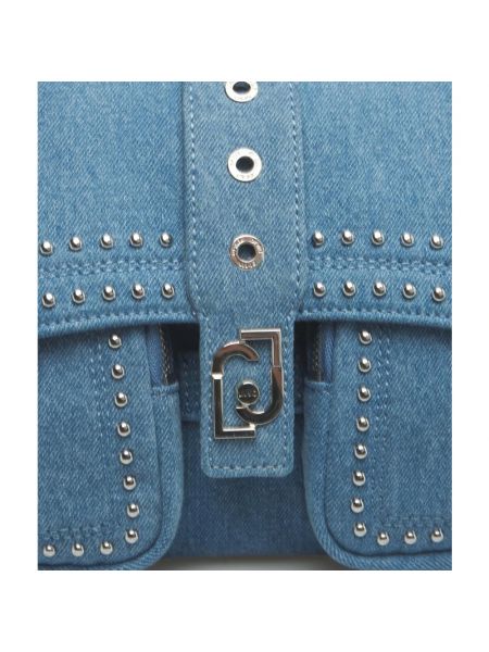 Bolsa de hombro con bolsillos Liu Jo azul