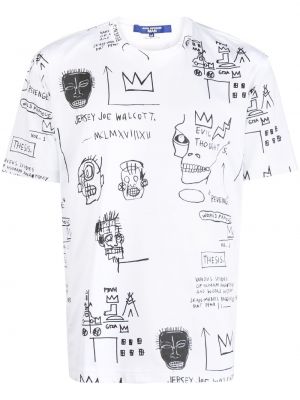 T-shirt aus baumwoll mit print Junya Watanabe Man