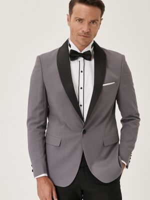 Slim fit oblek s šálovým límcem Altinyildiz Classics