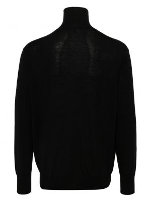 Merinowolle woll pullover Bally schwarz