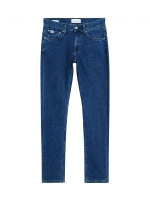 Jeans skinny slim Calvin Klein Jeans bleu