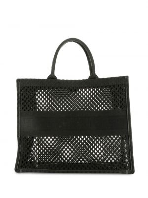 Shopper handtasche Christian Dior schwarz