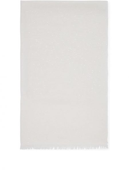 Oversize шал Brunello Cucinelli бяло