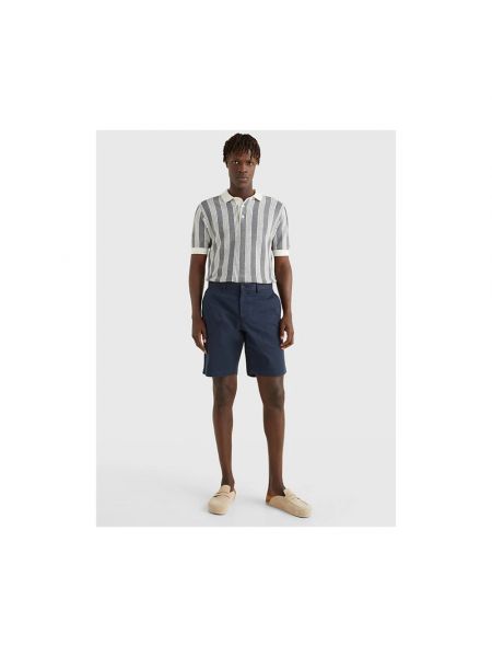Сhinosy relaxed fit Tommy Hilfiger niebieskie