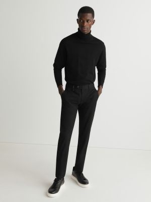 Pantalones chinos slim fit Florentino negro