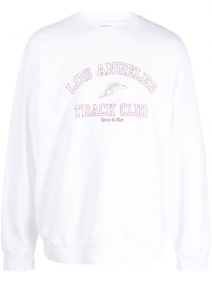 Sweatshirt Sporty & Rich hvid