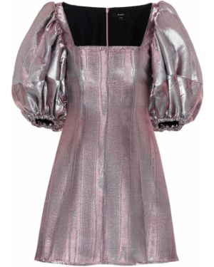 Bavlněné mini šaty Ellery - růžová