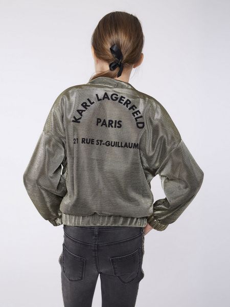 Куртка Karl Lagerfeld, зелена
