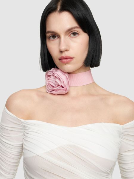 Ipek gerdanlık Blumarine pembe