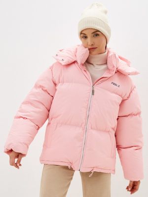 Утепленная куртка Feelz розовая
