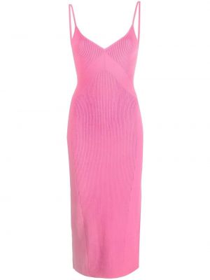 Платье миди Rag & Bone, розовое