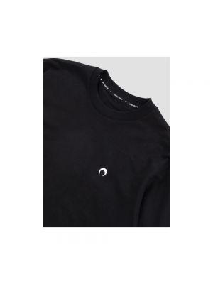 Camiseta de manga larga de algodón Marine Serre negro
