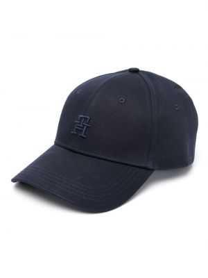 Puuvillased nokamüts Tommy Hilfiger sinine