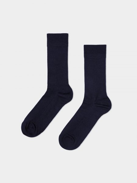 Хлопковые носки Erlich Textil синие