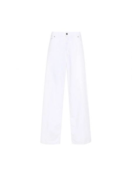 Szerokie spodnie Haikure białe