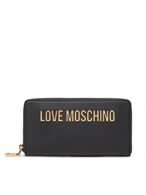 Geldbörse mit reißverschluss Love Moschino schwarz