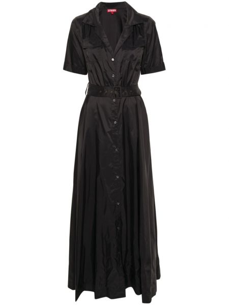 Μάξι φόρεμα Staud μαύρο