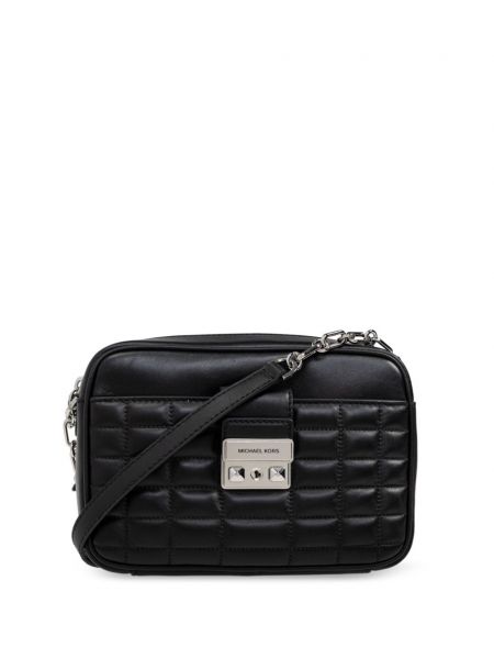 Michael Michael Kors grand sac à bandoulière Tribeca en cuir noir