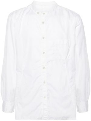 Bavlněná košile Yohji Yamamoto bílá