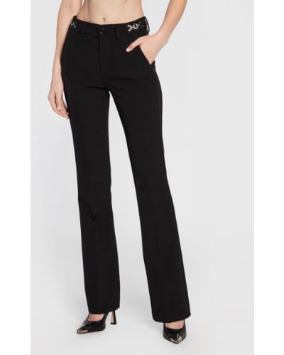 Liu Jo Pantaloni din material WF2225 T7896 Negru Regular Fit
