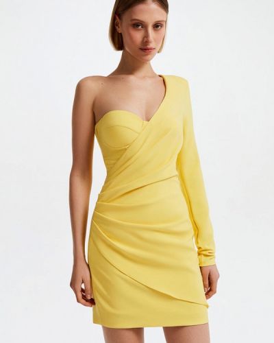 Вечернее платье Love Republic, желтое